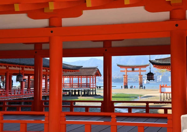 【松江・出雲発】春色に染まる宮島お花見と世界遺産嚴島神社参拝 日帰り2
